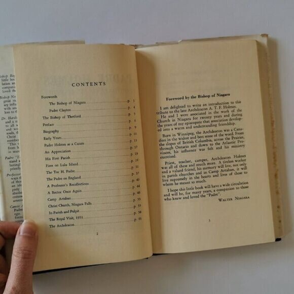 1958 Biography Archdeacon Anglican Church Canada - Religious Ephemera Ministry - Picture 7 of 10